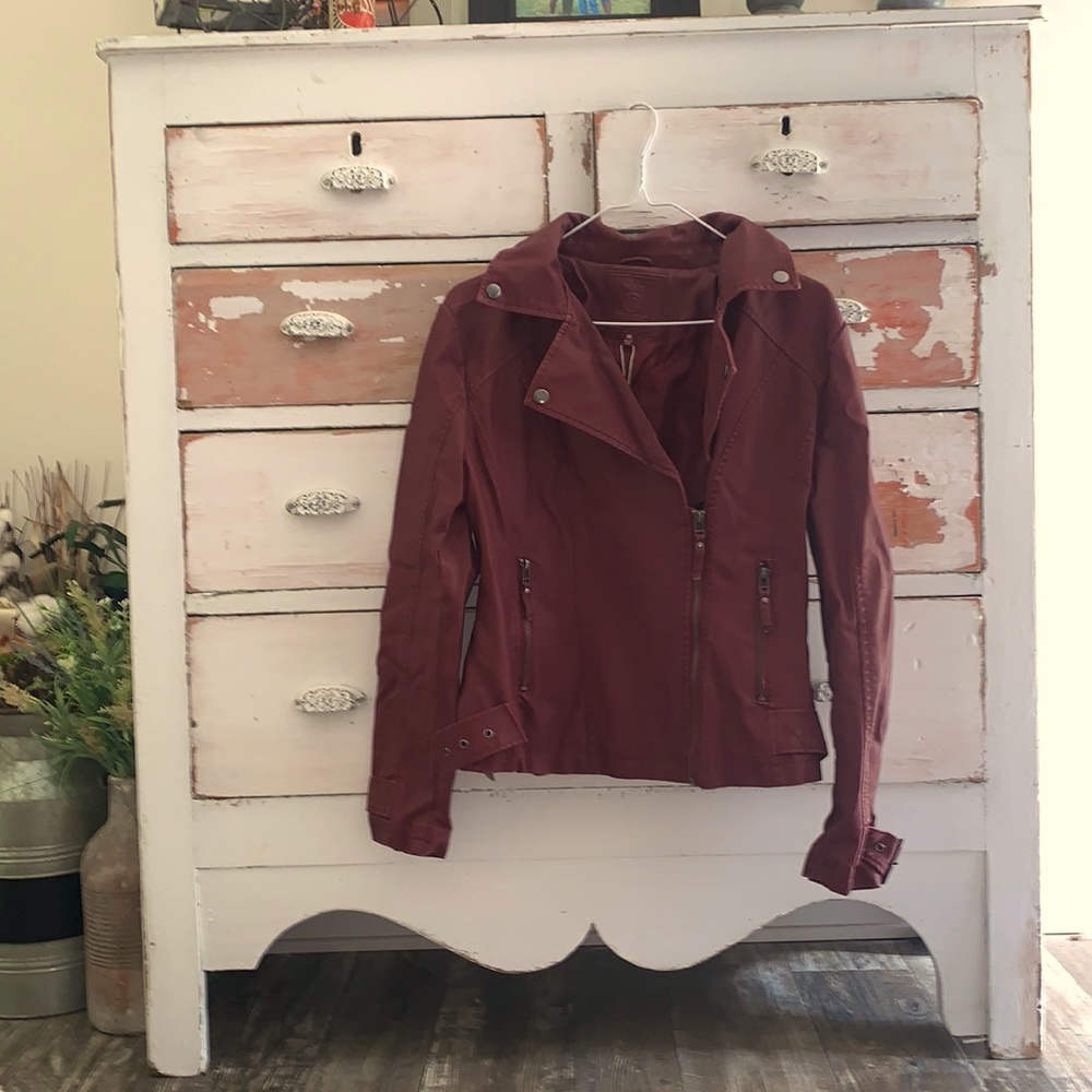 Max Studio leather jacket
